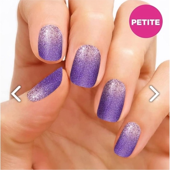 *Retired* Color Street: Achieve Grapeness (Petite) | Purple Gradient Glitter - Picture 11 of 14
